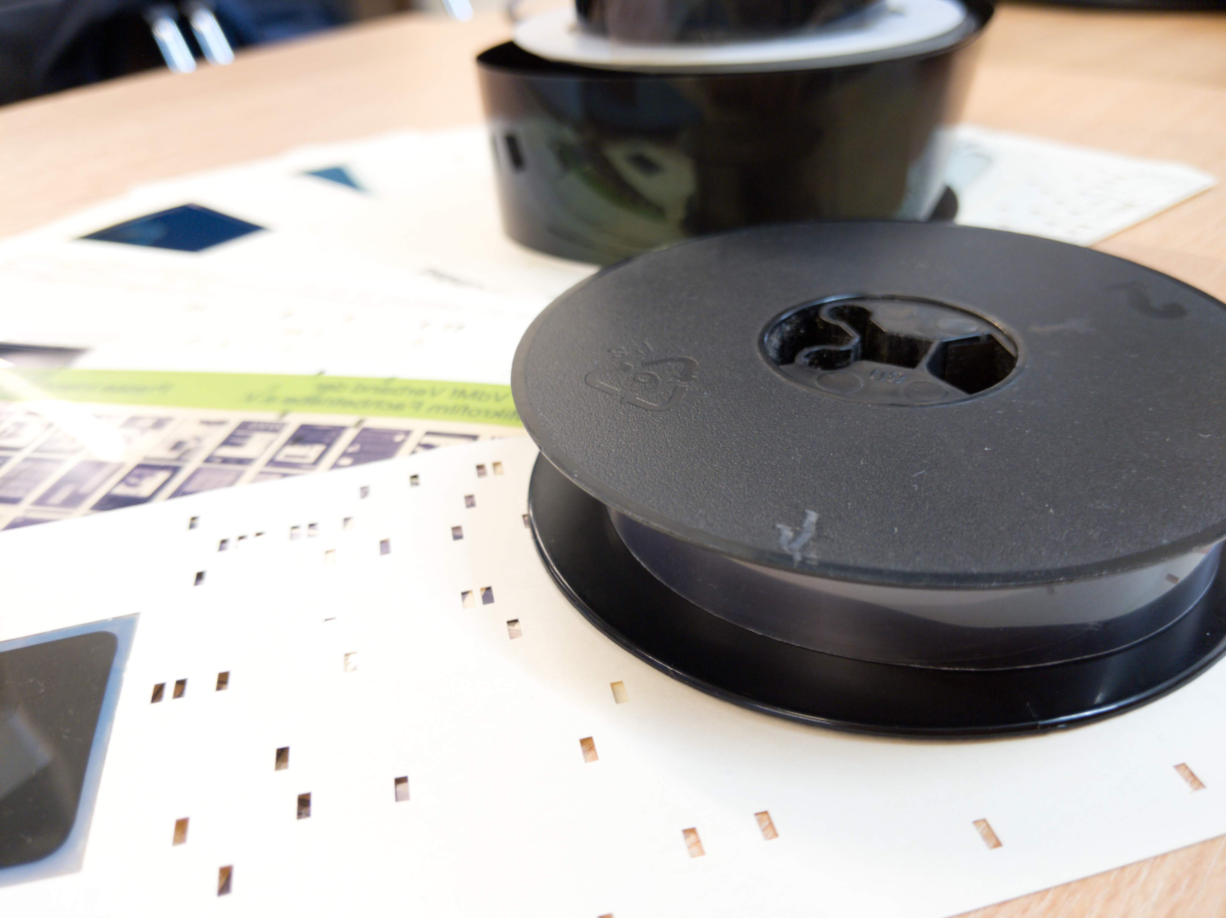 16mm roll microfilm for archive scanning